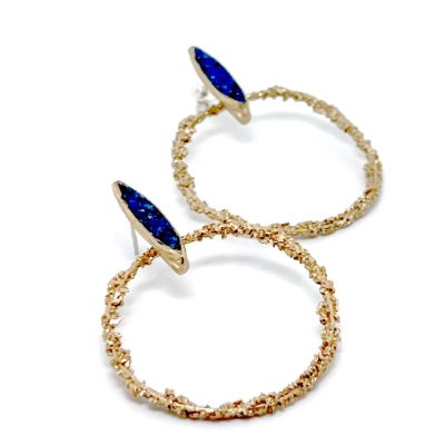 Σκουλαρίκια Sand S13 Geode