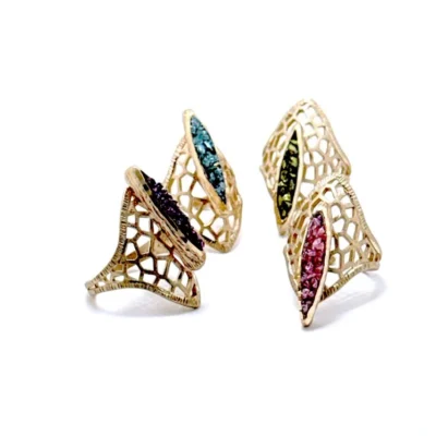 Δαχτυλίδι Primal Geometry D1131LGeode