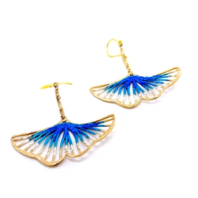 Σκουλαρίκια The Ginkgo Series S1195m